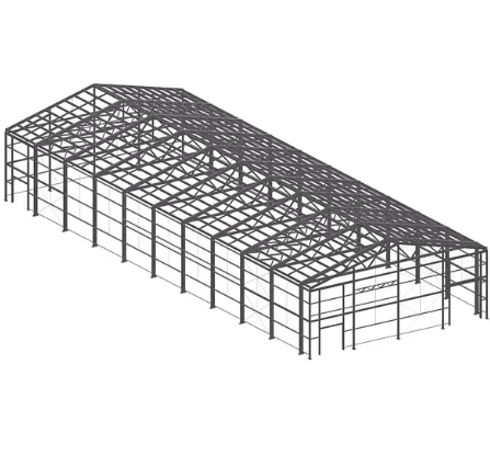 Steel frame storage building Steel frame storage building